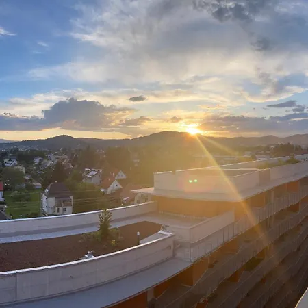100 Qm Penthouse, Self-check-in, 2 Parkplaetze Appartamento